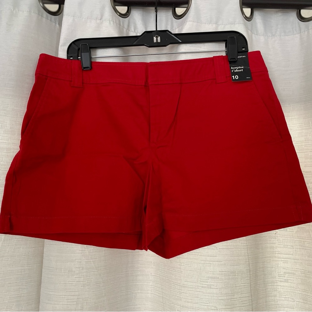 New York & Company Vibrant Red Women's Shorts